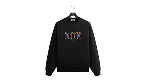 Kith x Nanzuka Gallery Tanaami Nelson Crewneck Sweatshirt - Black