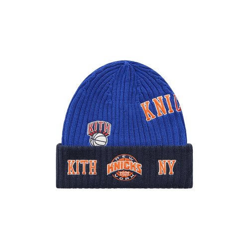 Kith x New Era For The New York Knicks All Over Patches Knit Beanie - KHM051297 451