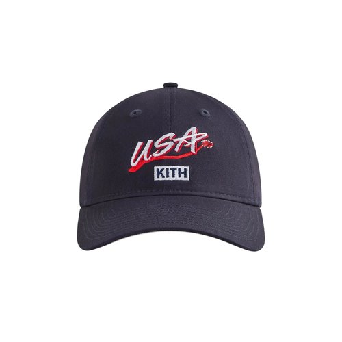 Kith x New Era For USA Basketball Aaron Cap | Blue | Size Onesize - KHM050870 413