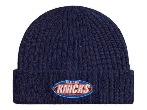 Kith x New Era The New York Knicks Logo Beanie - Nocturnal