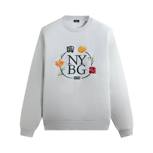 Kith x New York Botanical Garden Logo Nelson Crewneck - KHM032117 002