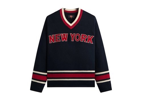 Kith x New York Knicks Classic Beau Knit Sweater - Nocturnal