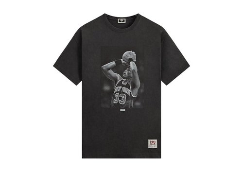 Kith x New York Knicks Patrick Ewing Athletics Vintage Tee Shirt - Black
