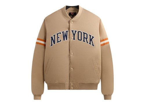 Kith x New York Knicks Wings Satin Bomber Jacket - Stock