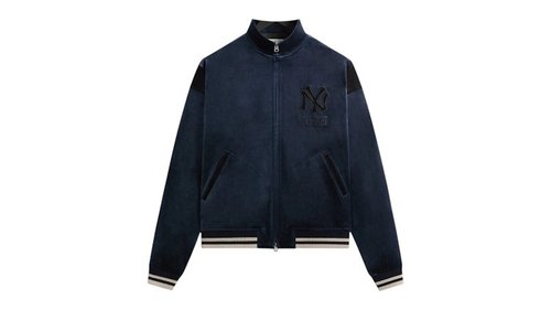 Kith x New York Yankees Luxe Velour Track Jacket - Nocturnal