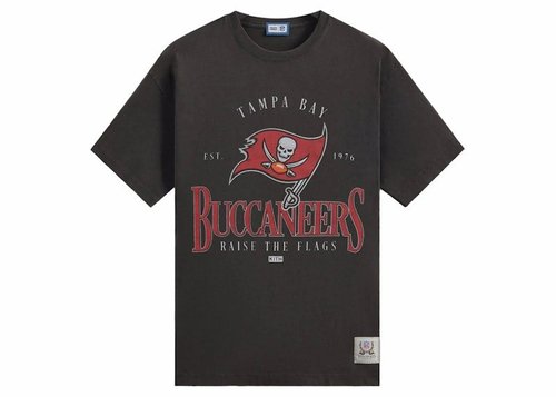 Kith x NFL Buccaneers Vintage Tee Shirt - Black