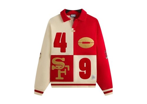 Kith x NFL San Francisco 49ers Vintage Rugby - Sandrift