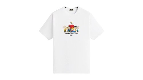 Kith x Peanuts Just Us Since 1950 Tee Shirt - White - KHM033395
