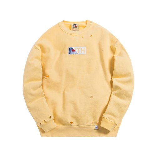 Kith x Russell Athletic Vintage Crewneck Sweatshirt - Golden Haze