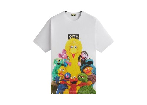 Kith x Sesame Street Group Hug Tee Shirt - White