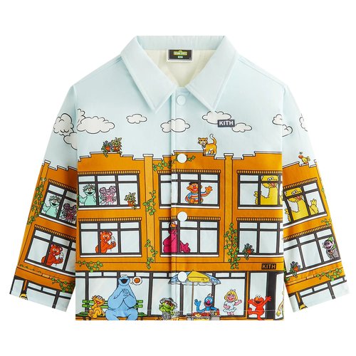 Kith x Sesame Street Lafayette St Shacket - KHK010226 5034