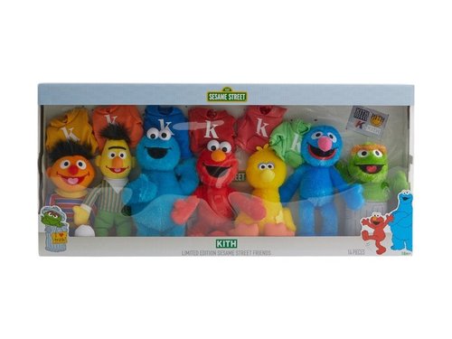 Kith x Sesame Street Kith And Play Elmo Plush 'Spicy' | Solesense