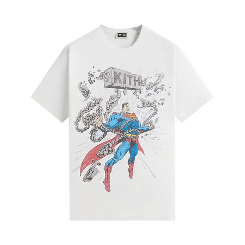 M Kith x Superman Lightning Vintage Tee KITH Superman