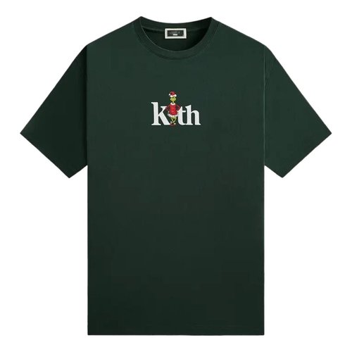 Kith x The Grinch Serif T-Shirt - Stadium - KHM03295-302