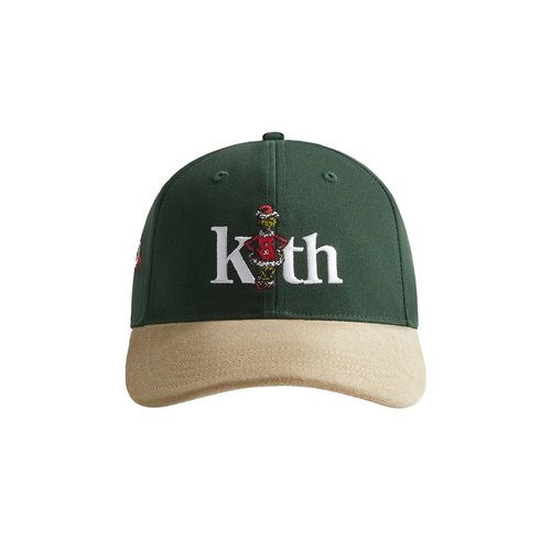 Kith x The Grinch Suede Brim Aaron Cap | Multi-Color | Size Onesize - KHM050884 302