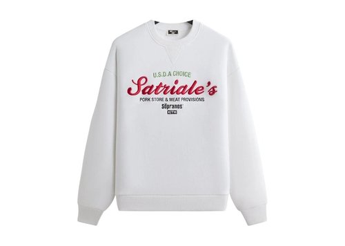 Kith x The Sopranos Satriale's Nelson Crewneck Sweatshirt - White