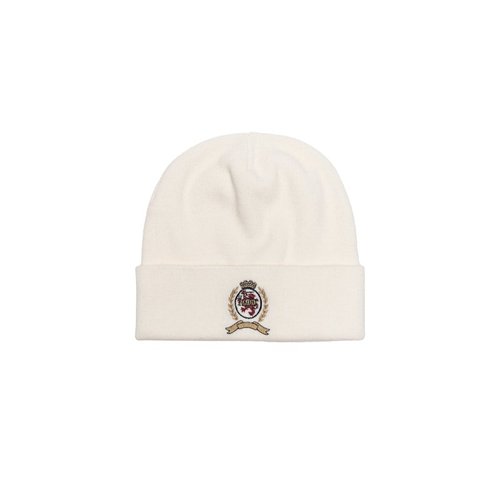 Kith x Tommy Hilfiger Crest Beanie - Snow White