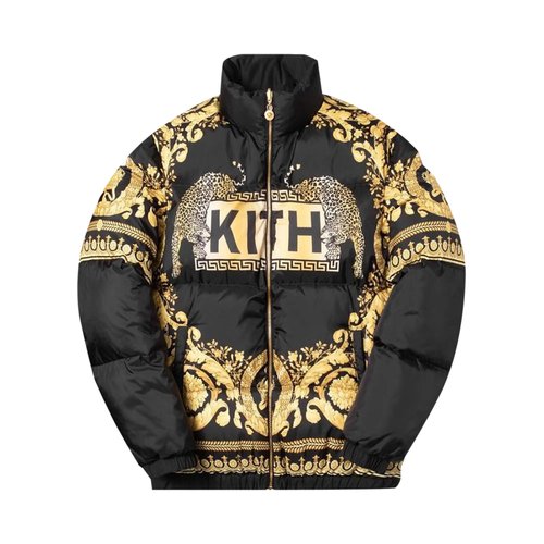 Kith x Versace Blouson Piumino | Black | Size 48 - A82630 A-29698_A732