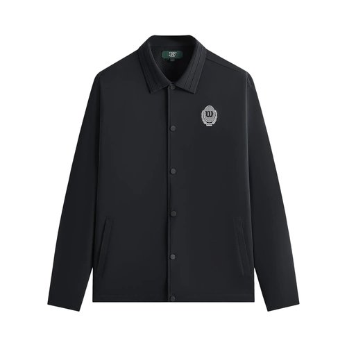 Kith x Wilson Coaches Jacket - Black - WMK0018511BKA