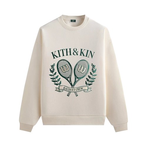 Kith x Wilson Racquet Crew Nelson Crewneck - KHM033617 104