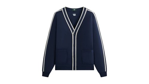 Kith x Wilson Track Cardigan - Nocturnal - WMK0024511DBC