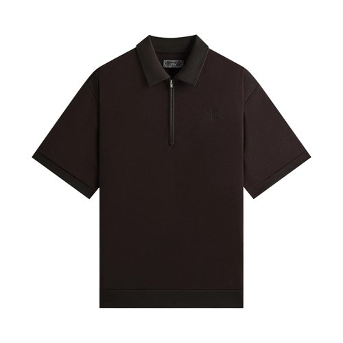 Kith Zip-Front Performance Knit Ethan Polo - KHM033280 211