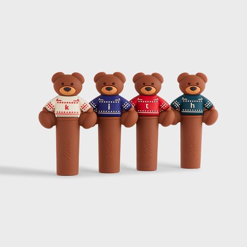 Kithmas Bear Wine Stopper Set of 4 - Multi - L150808-906