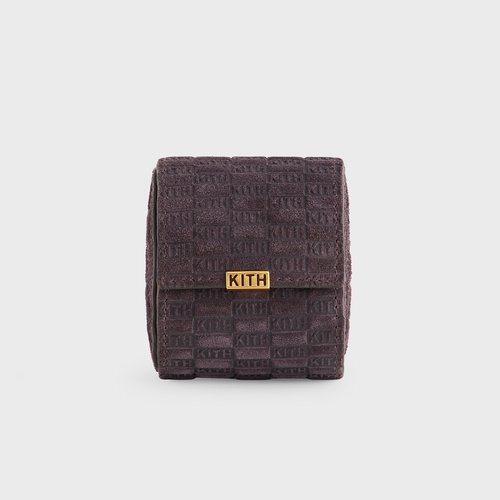 Kithmas Monogram Suede Leather Single Watch Roll - Incognito - MSL0037-244