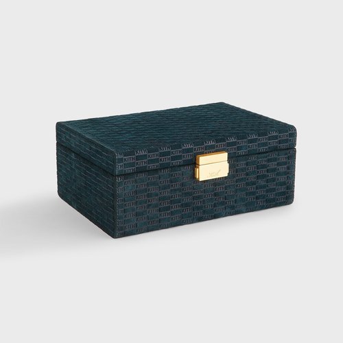 Kithmas Monogram Suede Leather Watch Box - Stadium - MHO0010-302