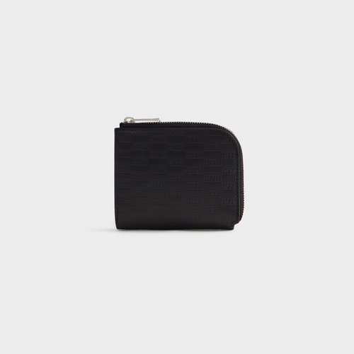 Kith Monogram Vachetta Zip Wallet - Black - MSL0056-001