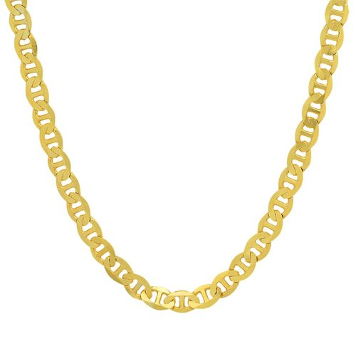 Kylie Harper 14k Gold THICK/HEAVY 5.5mm Gucci Mariner Chain Necklace - Gold Tone/Yellow - 334-M120-24 INCHES