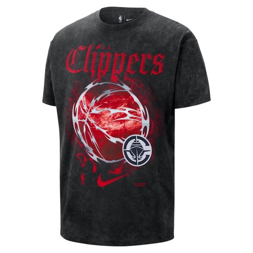 LA Clippers Courtside Nike NBA Max90 T-Shirt - Black - IH7634-010