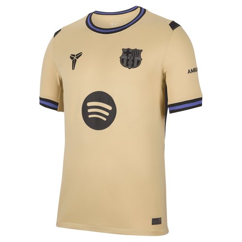 Lamine Yamal Barcelona 2025/26 Stadium Away Nike Dri-FIT Soccer Jersey - Gold - NN203336003-FCB