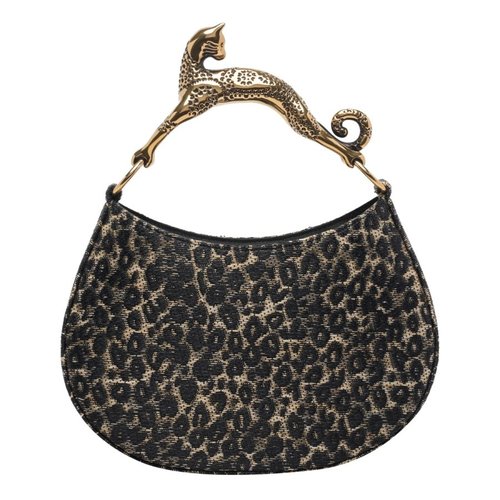 Lanvin Cat Leopard Hobo Bag - Brown/Multi-Color - BGSHC1RALE0510X