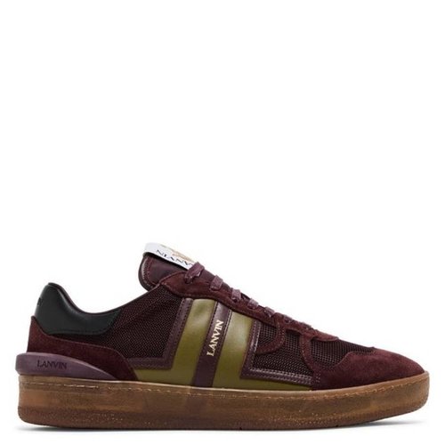 Lanvin Clay Mesh Low-Top - Green/Red - FM-SKDK00-NAST-A24-BURGUNDY/GREEN