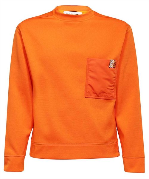 Lanvin Crew-neck Sweatshirt With Pocket - RMSS00145583E23_95