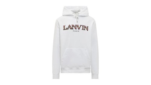 Lanvin Curb Lace Hoodie - White - RM-HO0001-J199-P230140