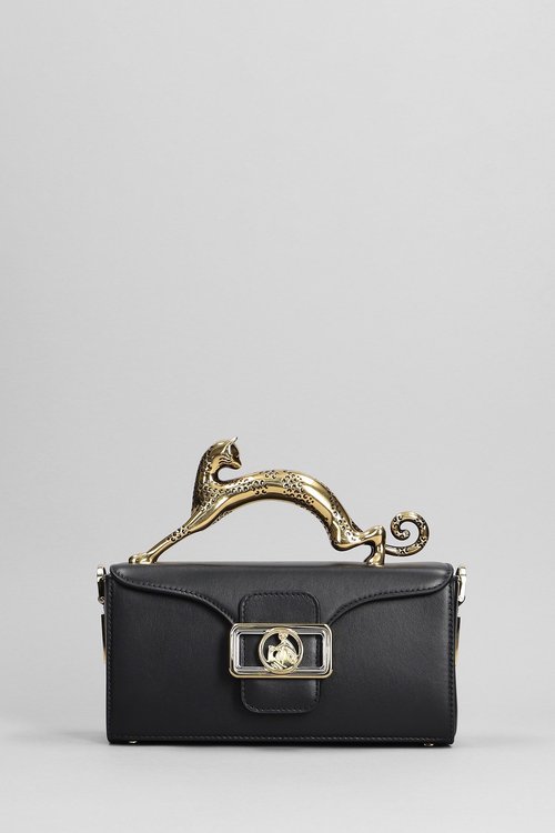 Lanvin Hand Bag In Black Leather - LWBGBR03TOPSE23_10