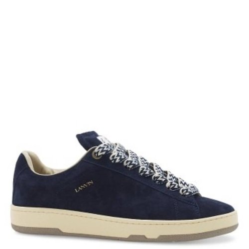Lanvin Lite Curb Low-Top - Blue/Gold Tone - FW-SKDK0B-VESU-A23-DARKBLUE