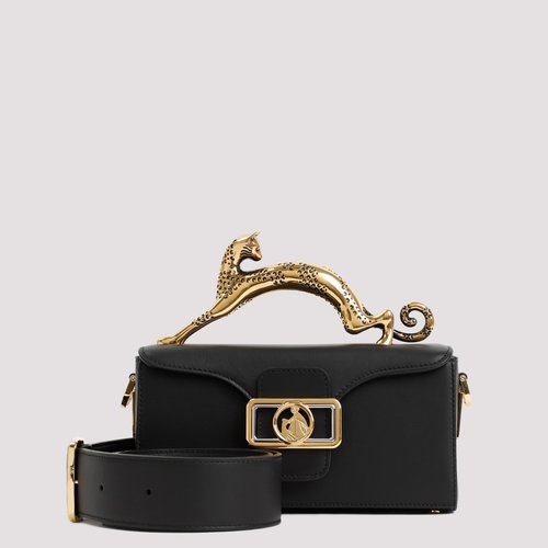 Lanvin Nano Pencil Cat Leather Bag - LWBGBR03TOPSE2310BLACK