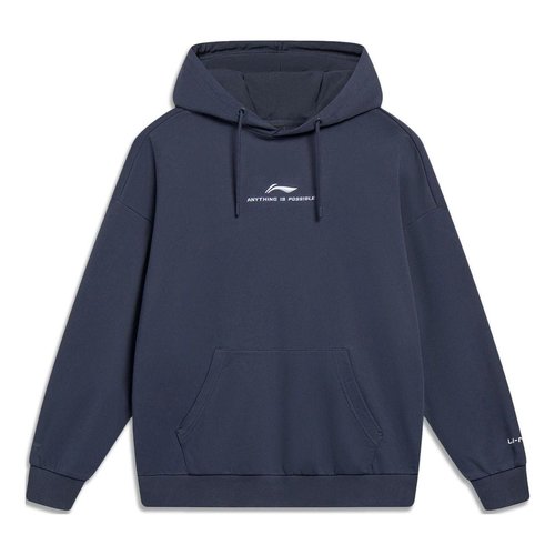 Li-Ning Anything Is Possible Graphic Hoodie - Grey/White - AWDT597.2