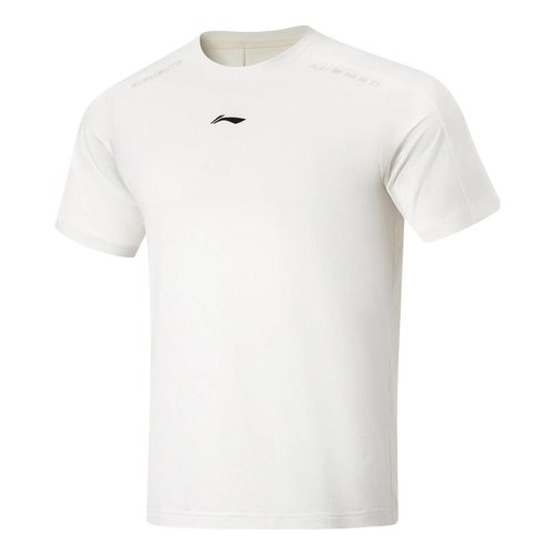 Li-Ning Athletic Training Tee - White/Black - ATST035.1