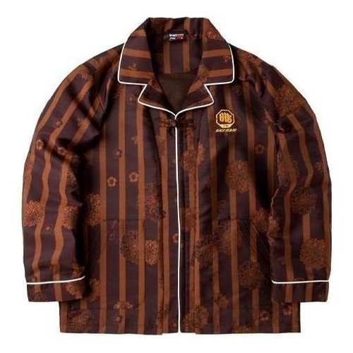 Li-Ning BadFive Blooming Flower Graphic Jacket - Brown/Multi-Color - AJDP673.1