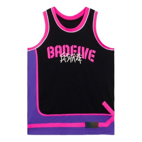 Li-Ning BadFive Cartoon Graphic Basketball Jersey - Black - AAYS033.2
