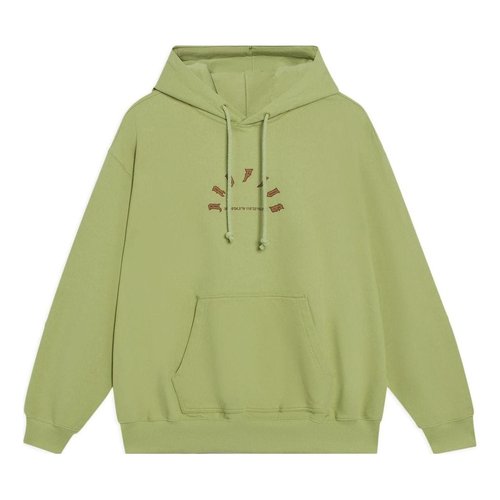 Li-Ning BadFive Cartoon Graphic Hoodie - Moss Green - AWDT091.5