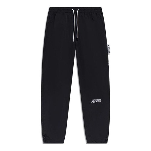 Li-Ning BadFive Embroidered Logo Straight Pants - Black - AYKT053.2