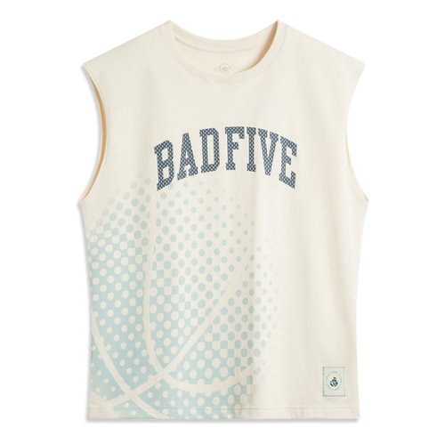 Li-Ning BadFive Graphic Basketball Tank - Beige - AVSU779.1