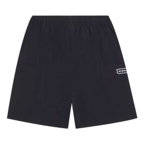 Li-Ning BadFive Graphic Shorts - Black/White - AKSS601.1