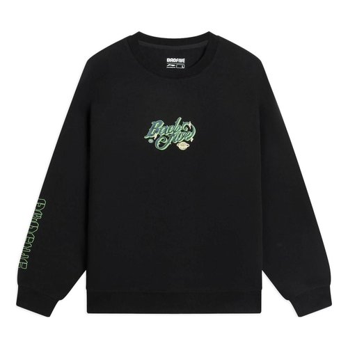 Li-Ning BadFive Graphic Sweatshirt - Black/Multi-Color - AWDS653.1