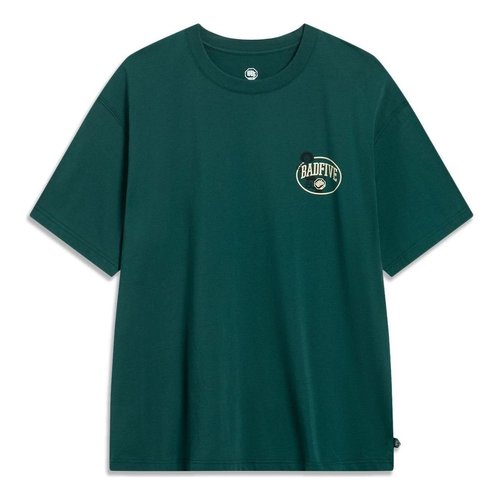 Li-Ning BadFive Graphic T-shirt - Green - AHST507.3